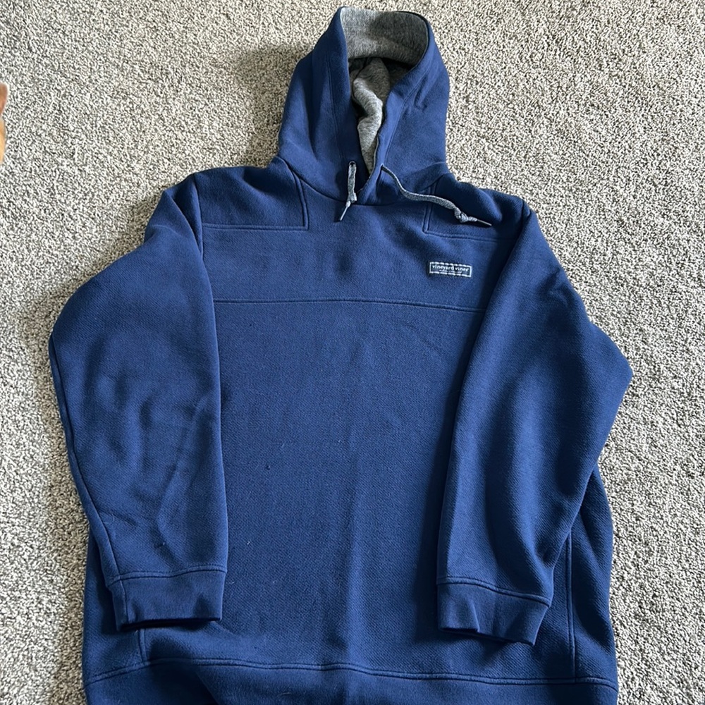 Vineyard Vines shep shirt hooded sweatshirt L